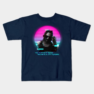 Cyberpunk Keanu Reeves Kids T-Shirt